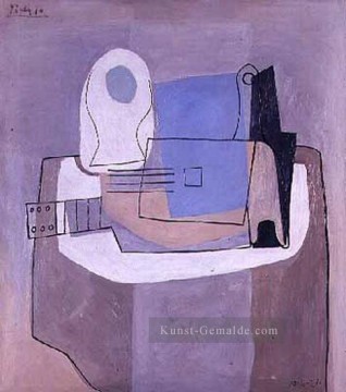 Guitare bouteille et compotier 1921 Kubismus Pablo Picasso Ölgemälde